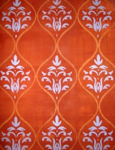 Ethnic Grid Stencil