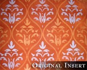 Ethnic Grid Damask - Topper