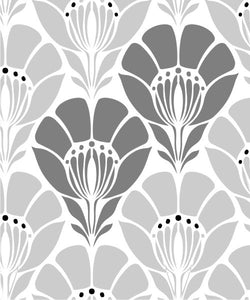 Flower Power Stencil