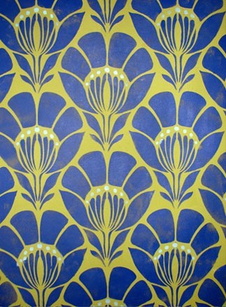 Flower Power Stencil
