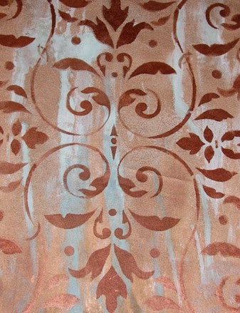 Pompeian Ornament Damask Stencil
