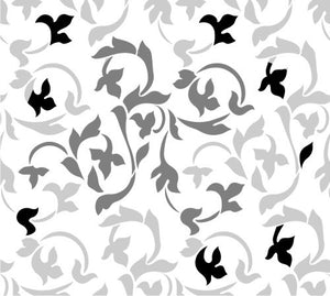 Wandering Ivy Damask Stencil